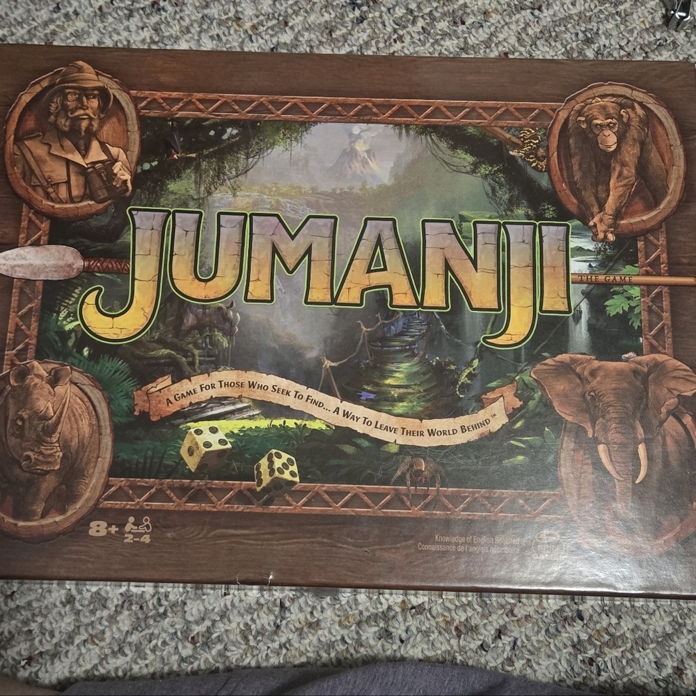 Spin Master Jumanji 30th Anniversary Edition Board‎ Game New Sealed 2022